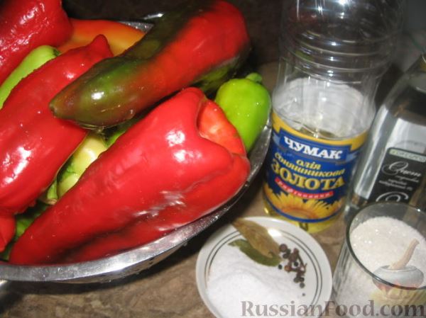 Маринованный болгарский перец