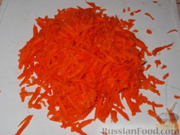 Закуска из кабачков и моркови