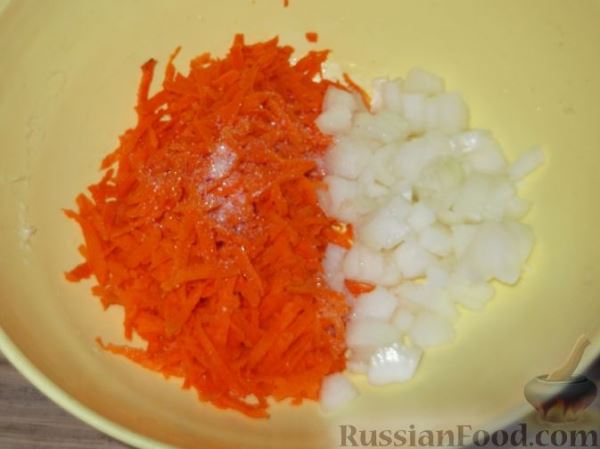 Закуска из кабачков и моркови